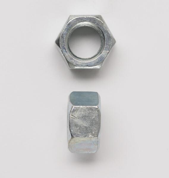 PC14FHNUSSZB 1/4-20 FINISHED HEX NUT ZINC PLATED